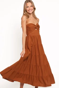 Sitara Strapless Midi Dress