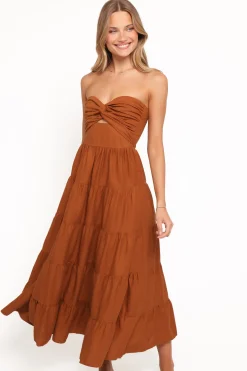 Sitara Strapless Midi Dress