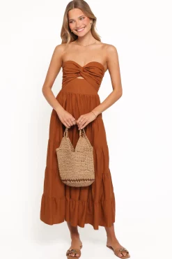 Sitara Strapless Midi Dress