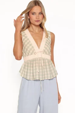 Solace Peplum Top