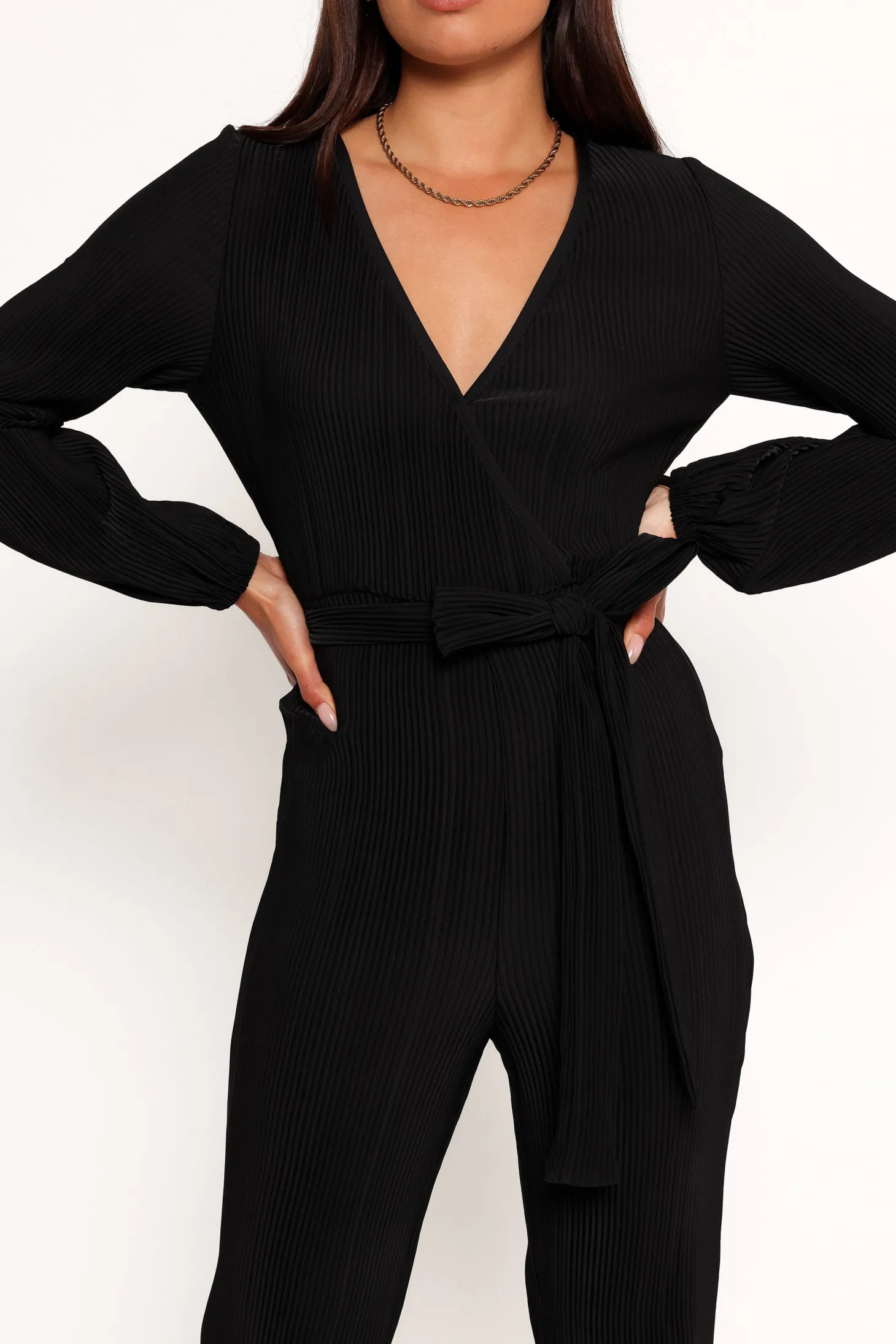 Solange Plisse Jumpsuit