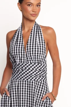 Solene Maxi Halterneck Dress