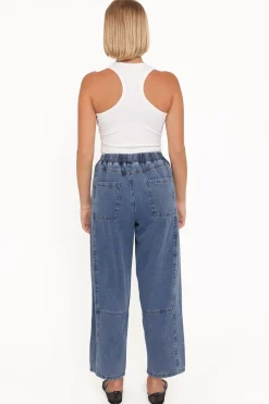 Sophie Cropped Barrel Jean