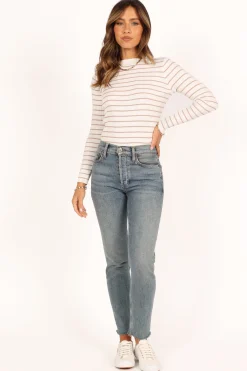 Stacie Ribbed Knit Top