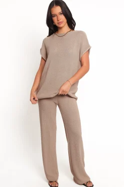 Stassia Knitted Pant Set