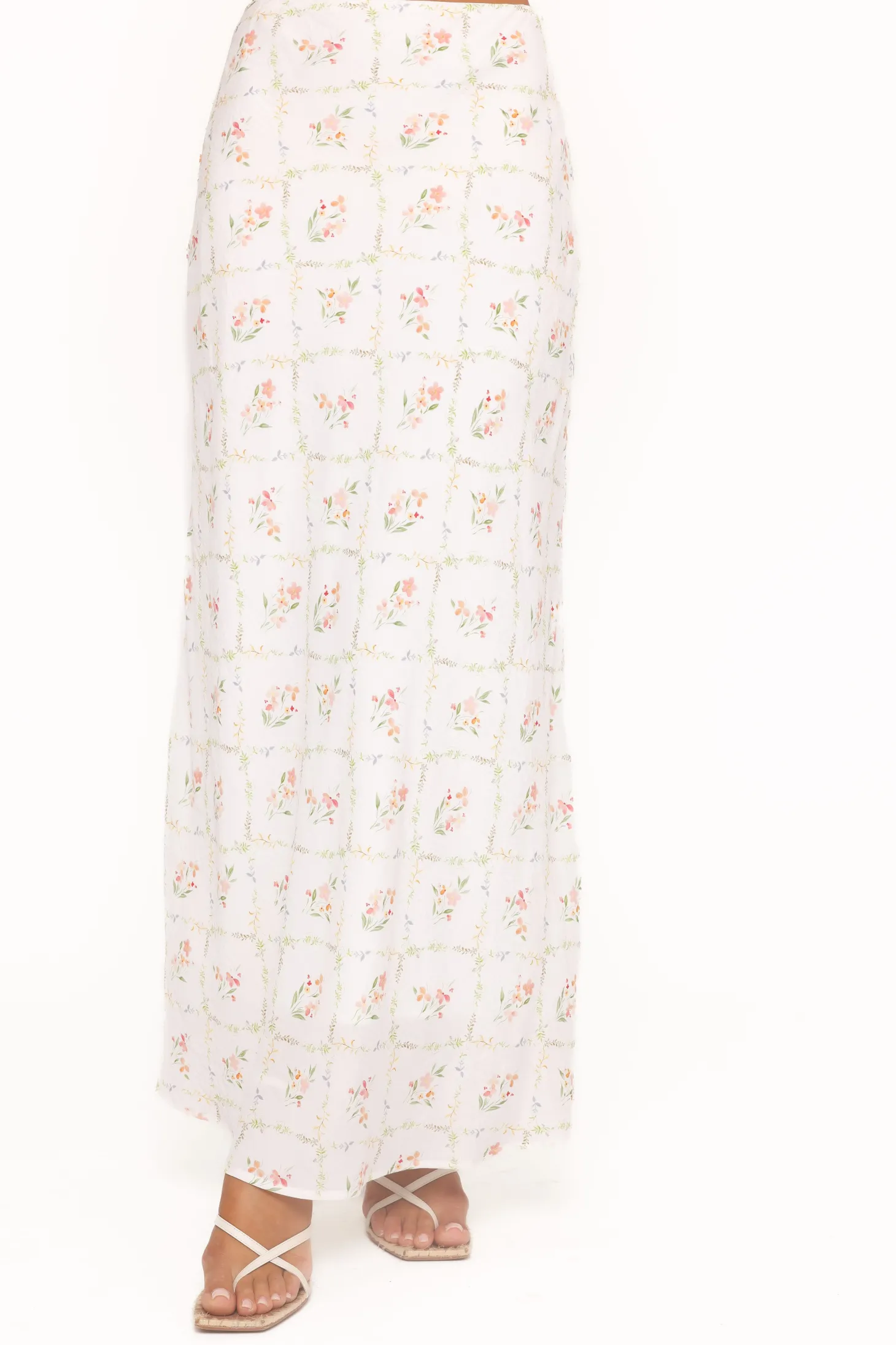 Steele Bias Maxi Skirt