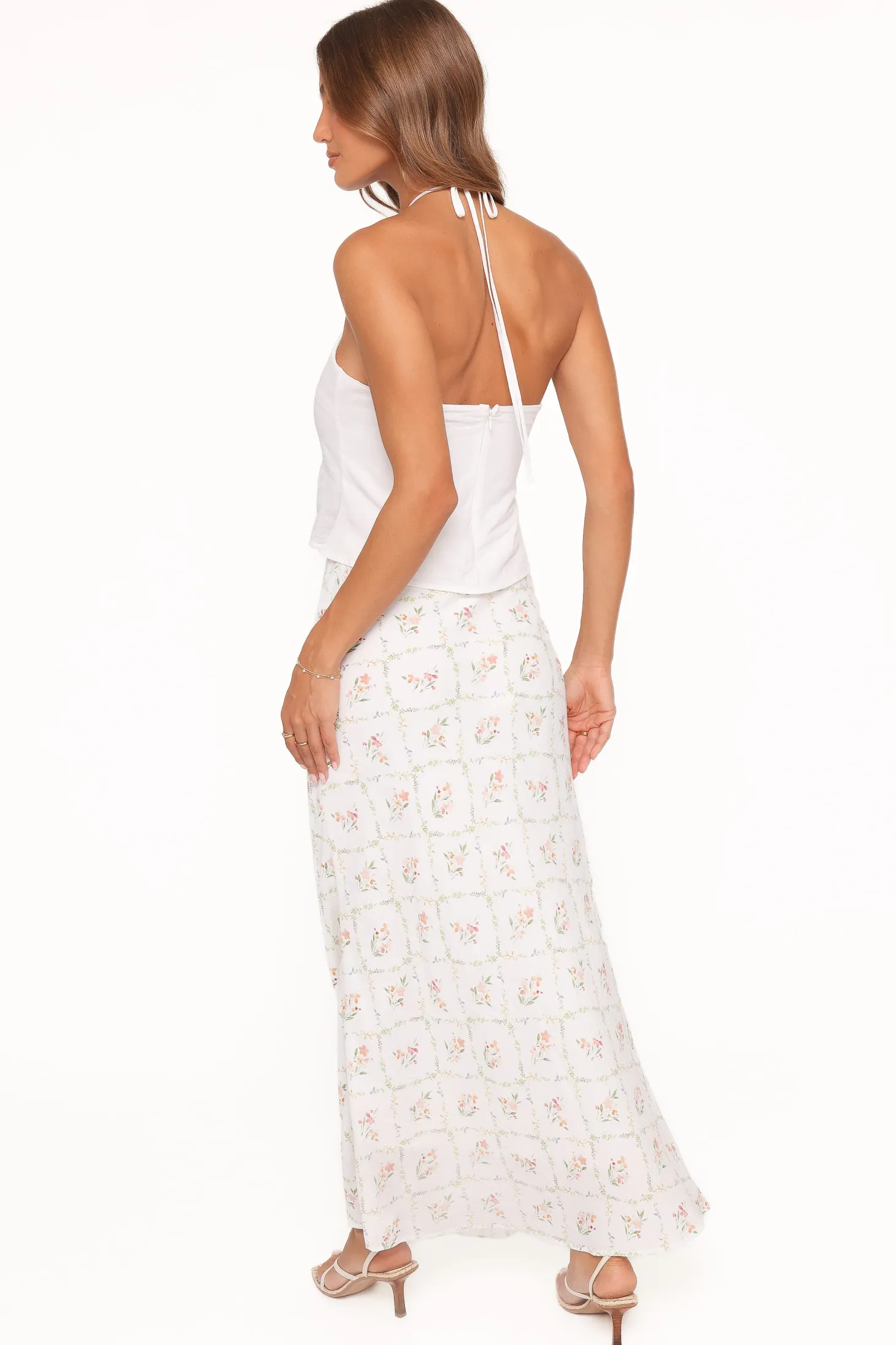 Steele Bias Maxi Skirt