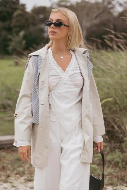 Stella Button Front Collar Jacket