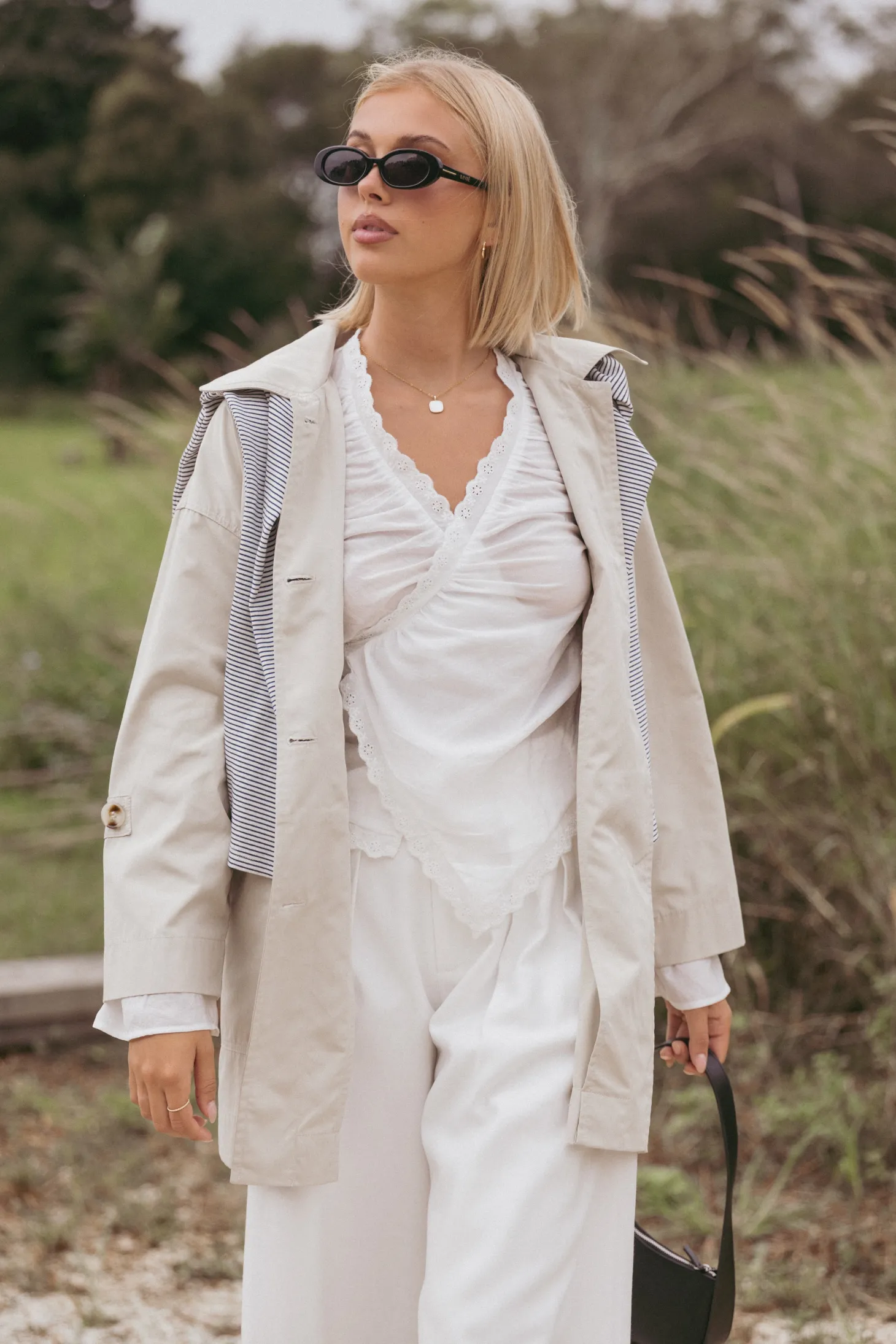 Stella Button Front Collar Jacket