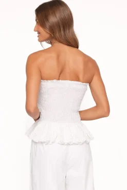Stori Shirred Top