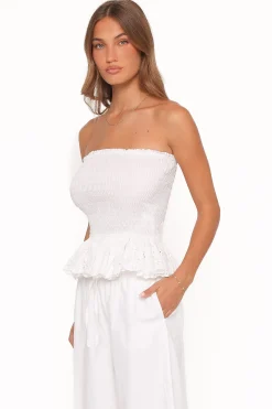 Stori Shirred Top