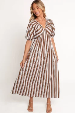 Sullivan Puff Sleeve Maxi Dress