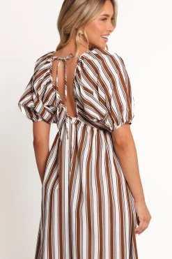 Sullivan Puff Sleeve Maxi Dress