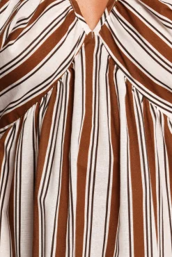 Sullivan Puff Sleeve Maxi Dress