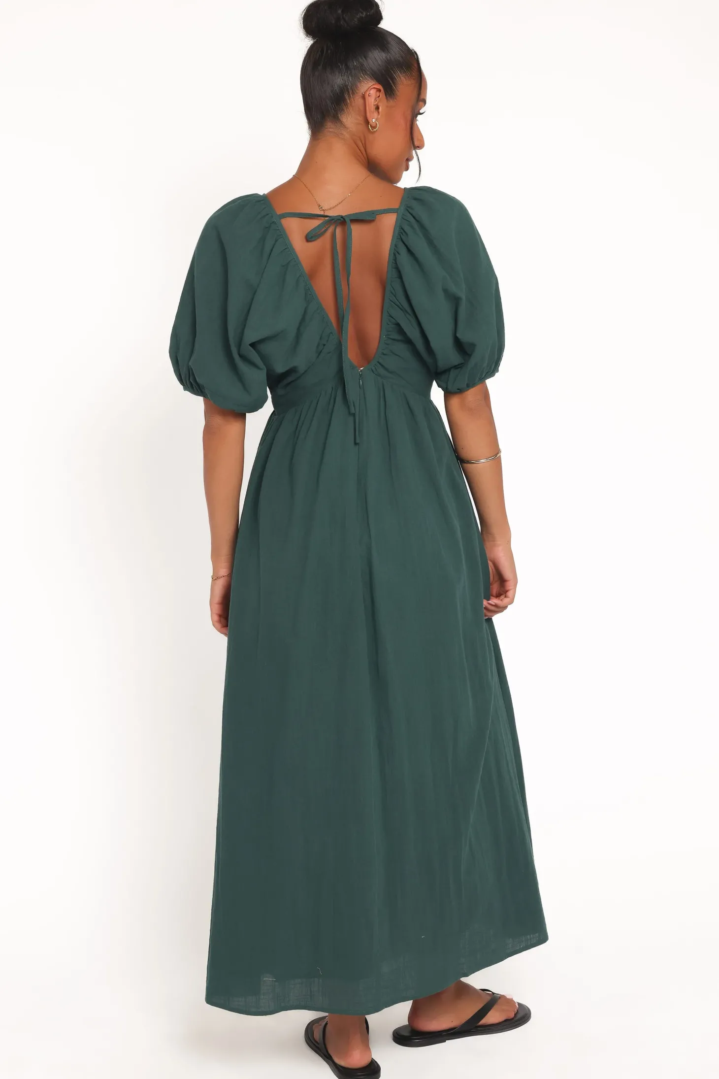 Sullivan Puff Sleeve Maxi Dress