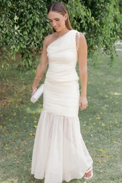 Susan Mesh Drop Waist Skirt