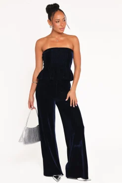 Sutton Strapless Pant Set