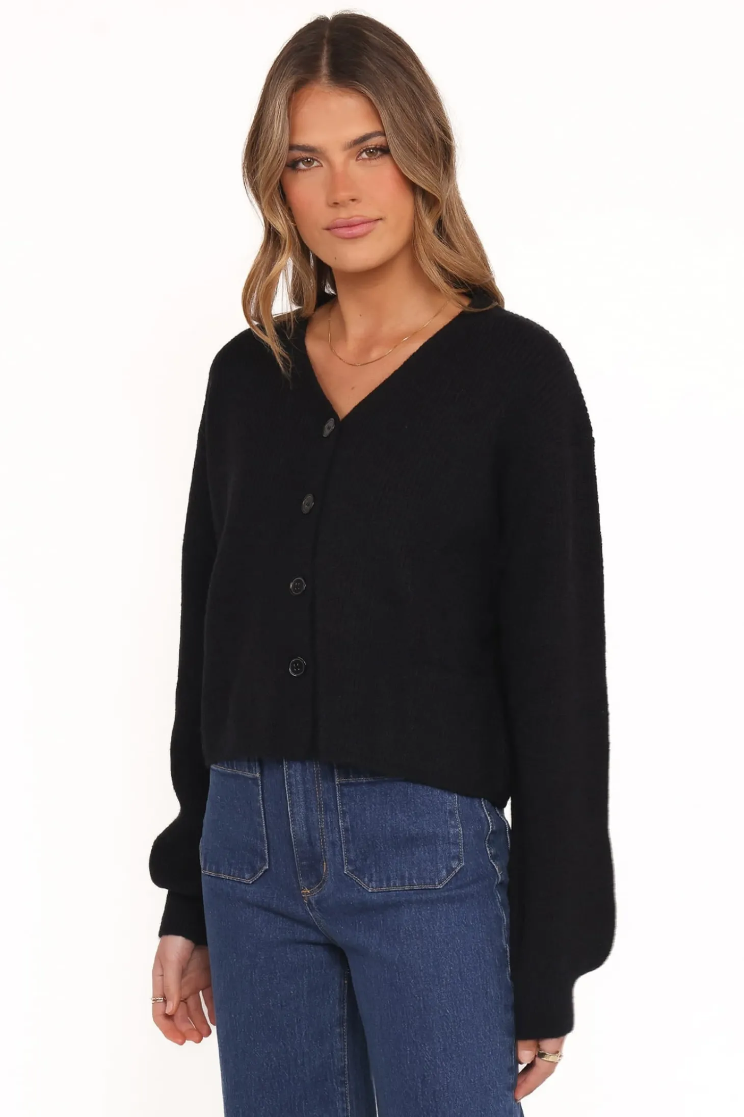 Sybil Button Front Cardigan