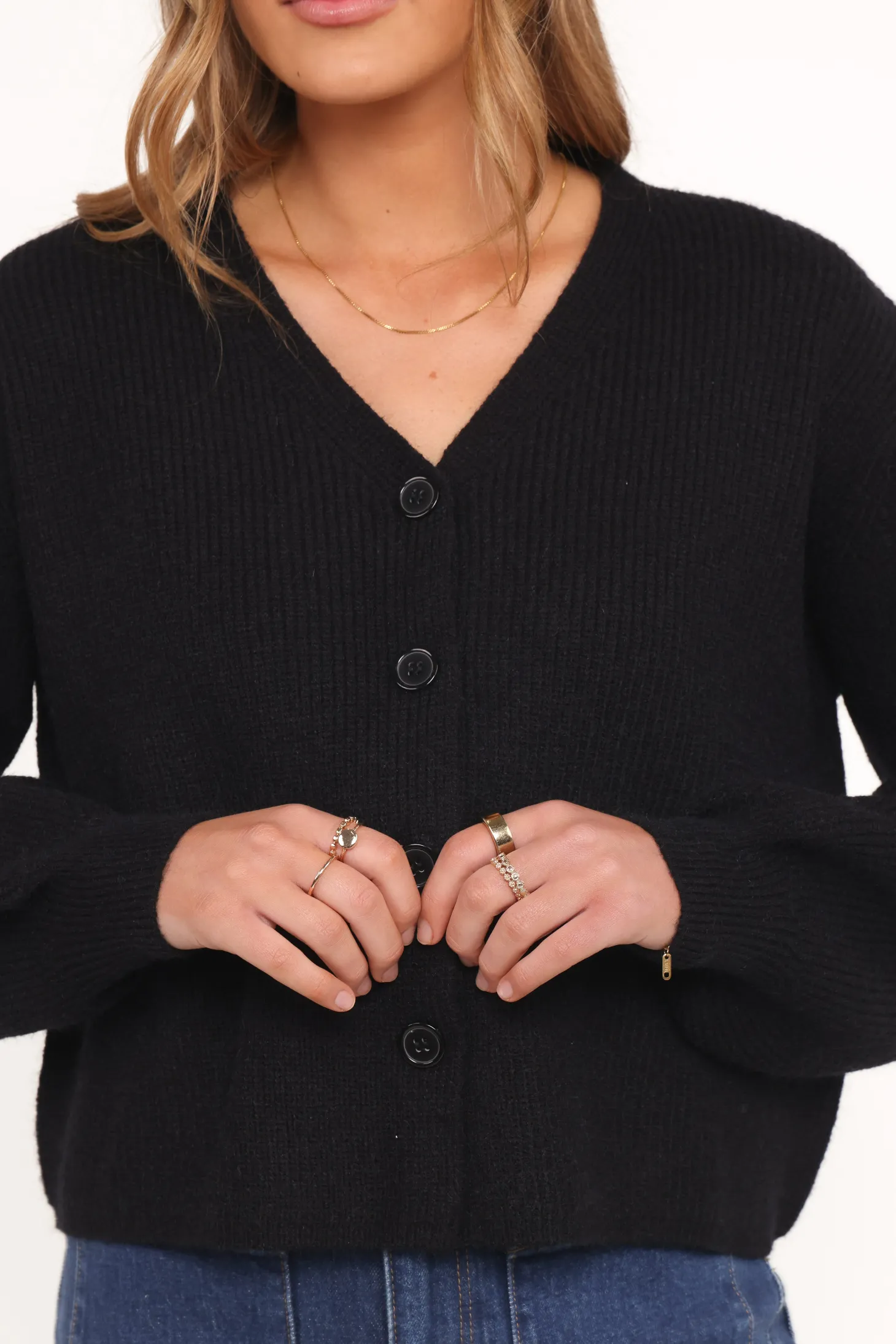 Sybil Button Front Cardigan
