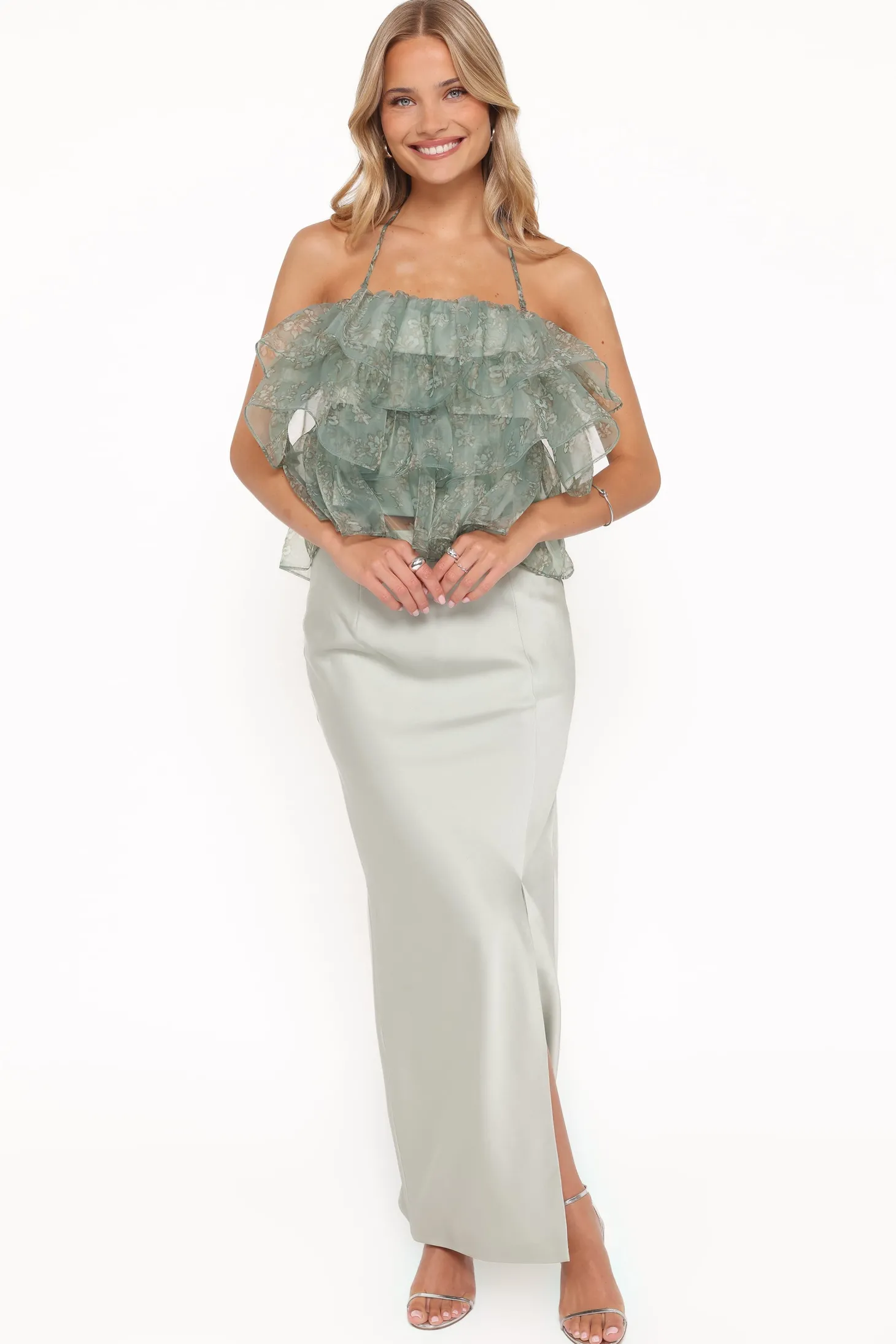Taelya Flounce Top