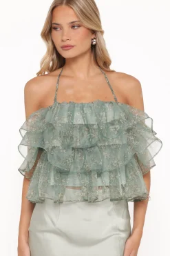 Taelya Flounce Top