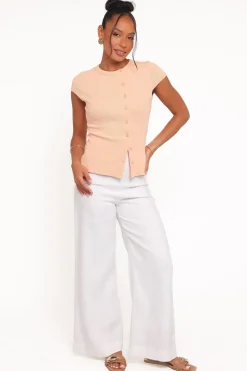 Tatum Asymmetrical Knit Top
