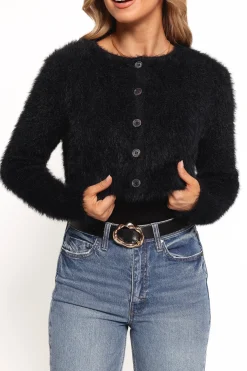 Tavan Crop Button Front Cardigan