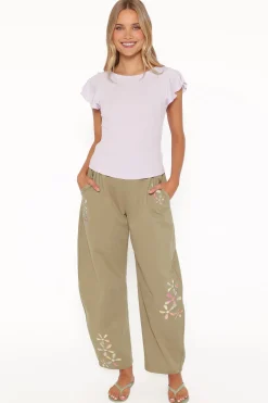 Telena Barrel Leg Pants