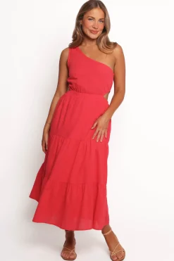 Teresa One Shoulder Midi Dress