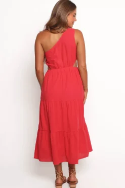 Teresa One Shoulder Midi Dress