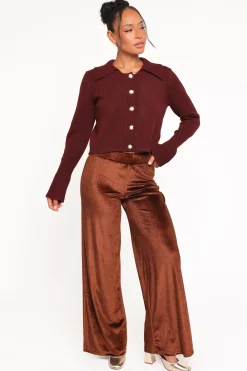 Thelma Trumpet Sleeve Cardigan