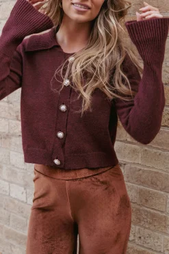 Thelma Trumpet Sleeve Cardigan