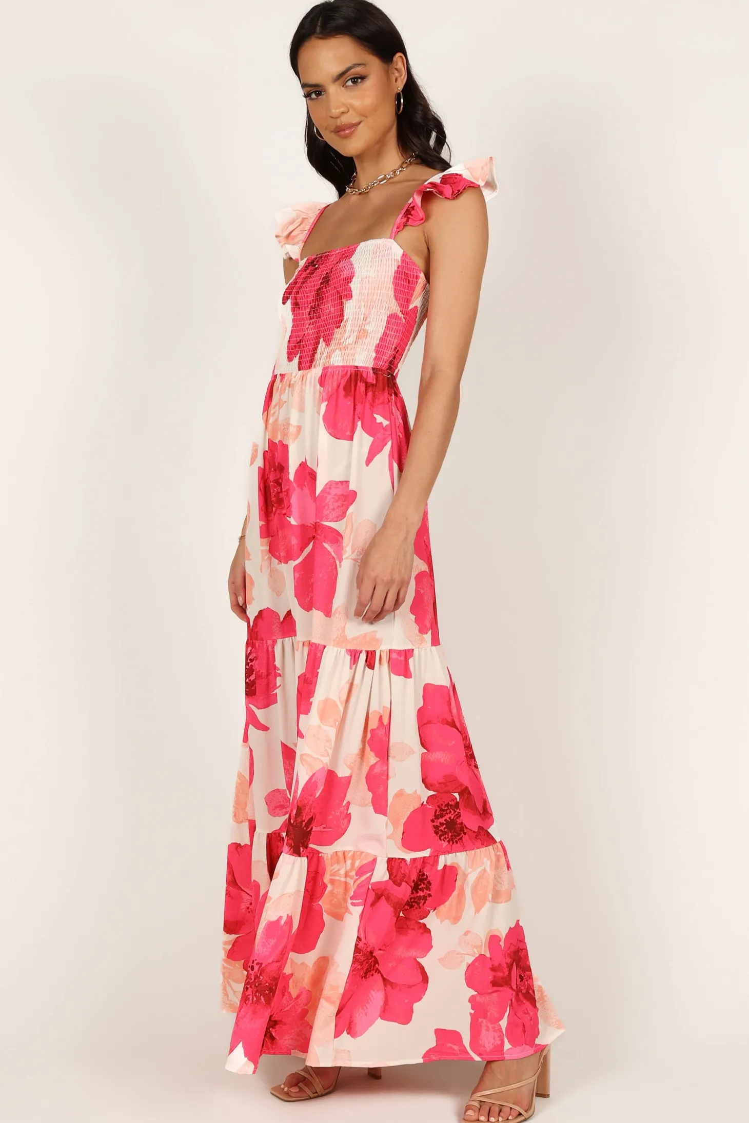 Tilly Shirred Maxi Dress