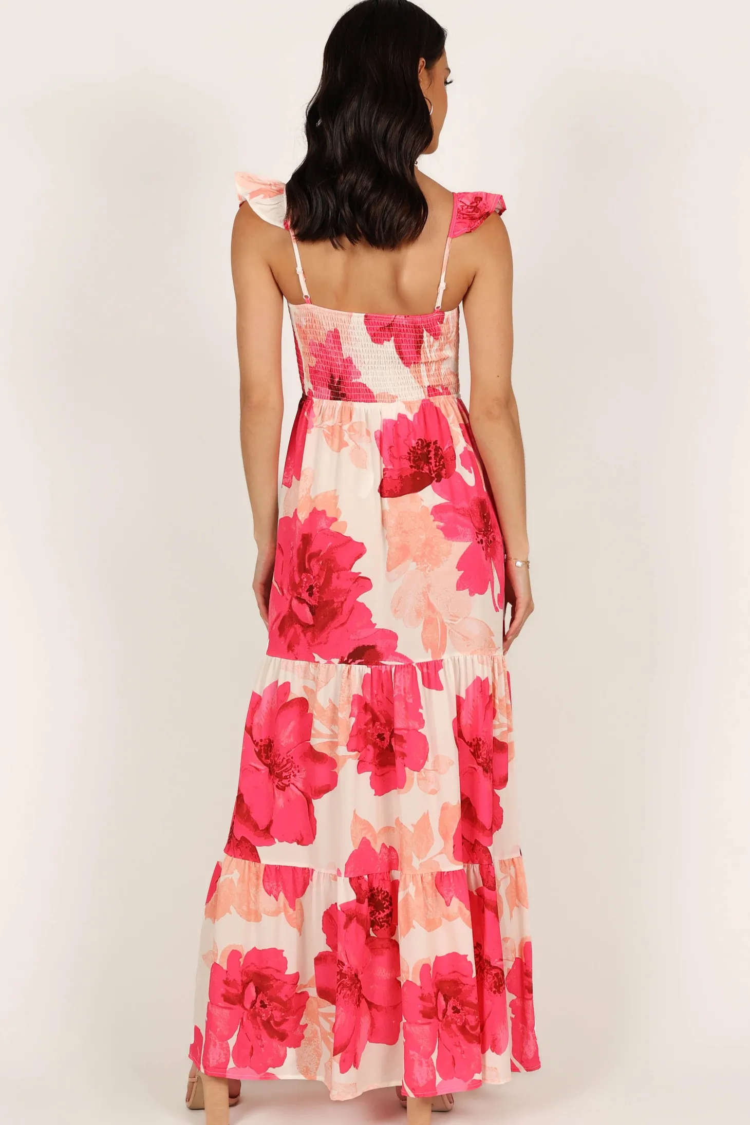 Tilly Shirred Maxi Dress