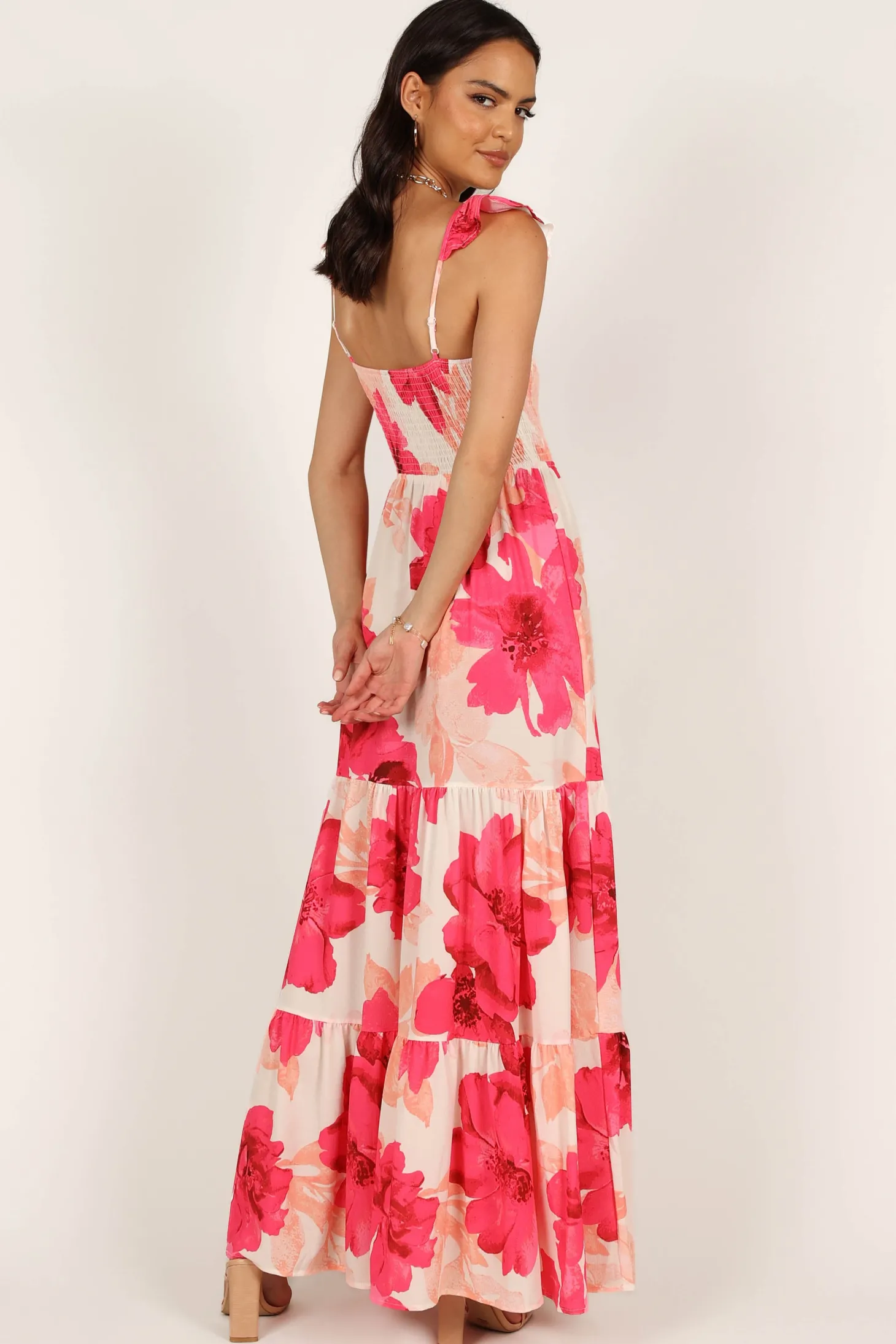 Tilly Shirred Maxi Dress