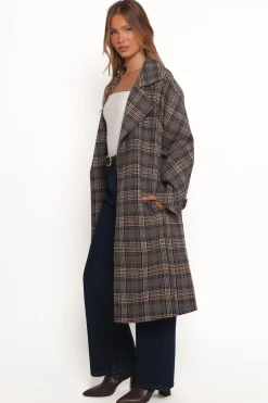 Torie Waist Tie Long Coat