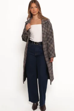 Torie Waist Tie Long Coat