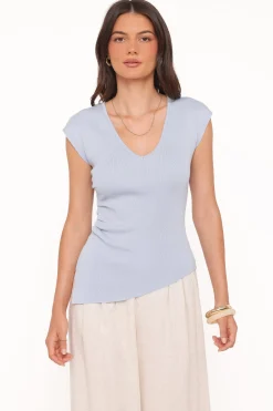 Tori Side Cinch Knitted Top