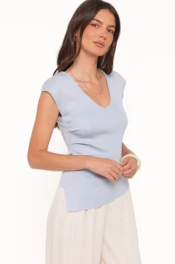 Tori Side Cinch Knitted Top