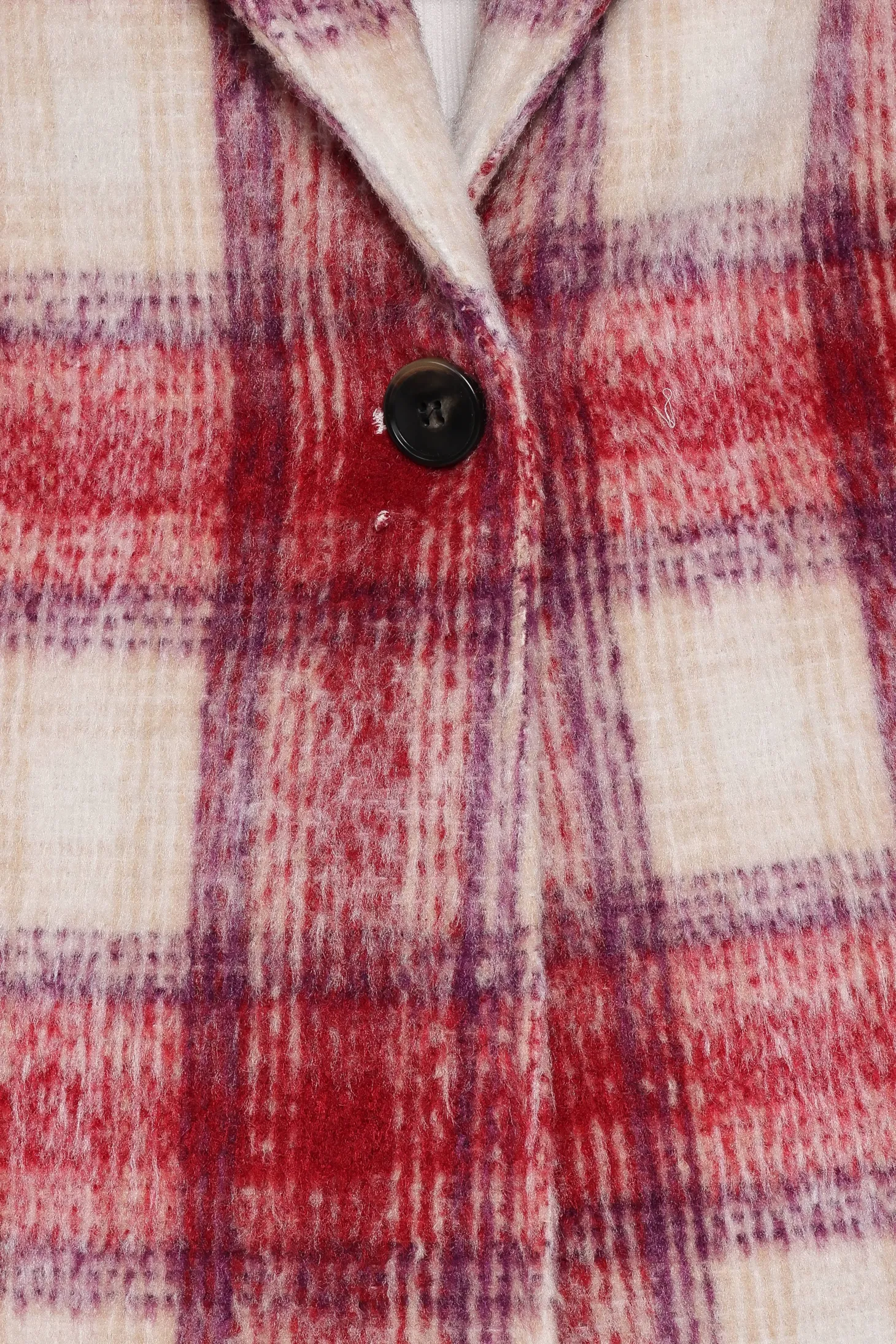 Travistine Long Plaid Coat