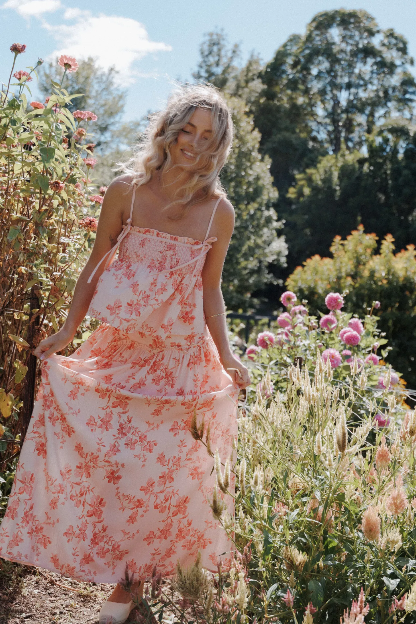 Tyler Drop Waist Maxi Skirt