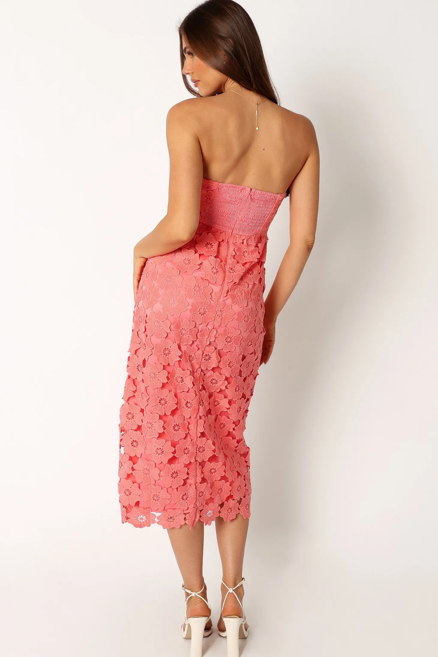 Tyler Strapless Midi Dress