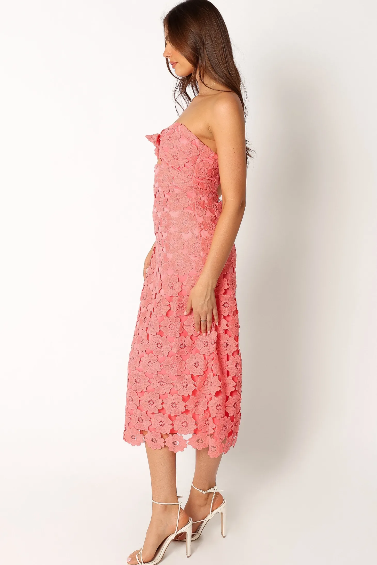 Tyler Strapless Midi Dress