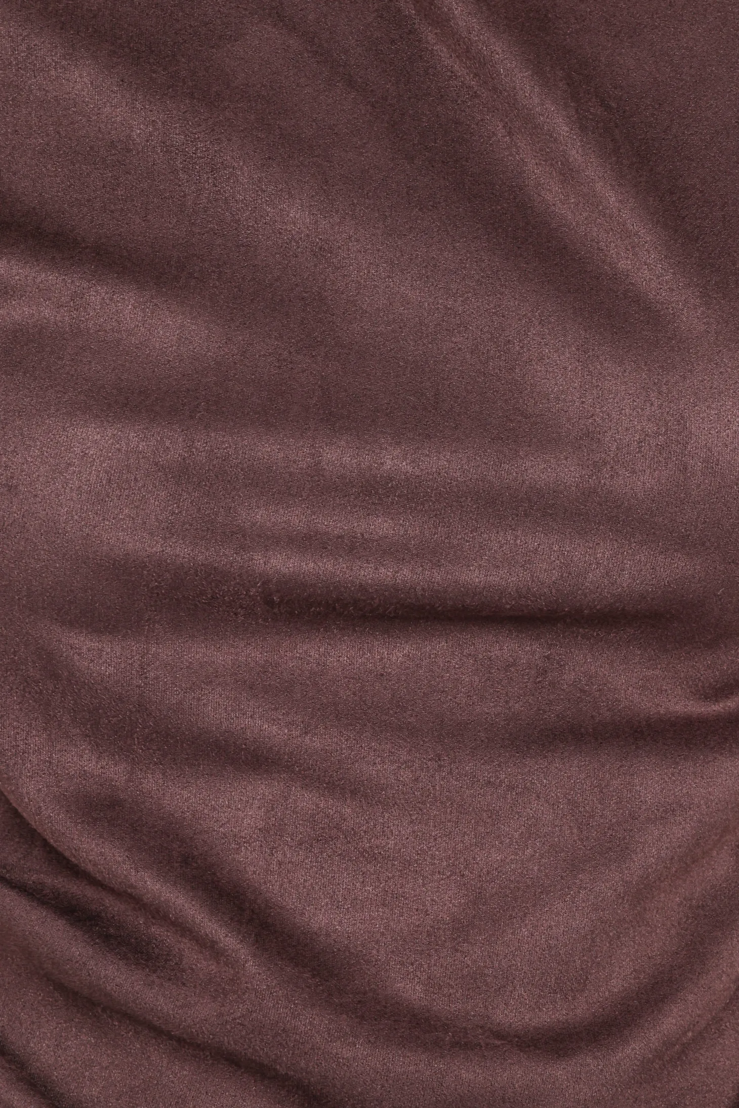 Vaila Faux Suede Off Shoulder Top