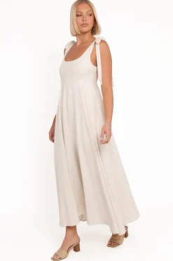 Valara Tie Shoulder Maxi Dress