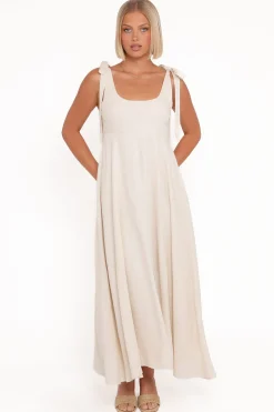Valara Tie Shoulder Maxi Dress