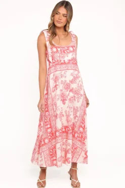 Valara Tie Shoulder Maxi Dress