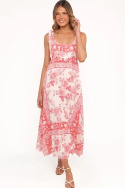 Valara Tie Shoulder Maxi Dress
