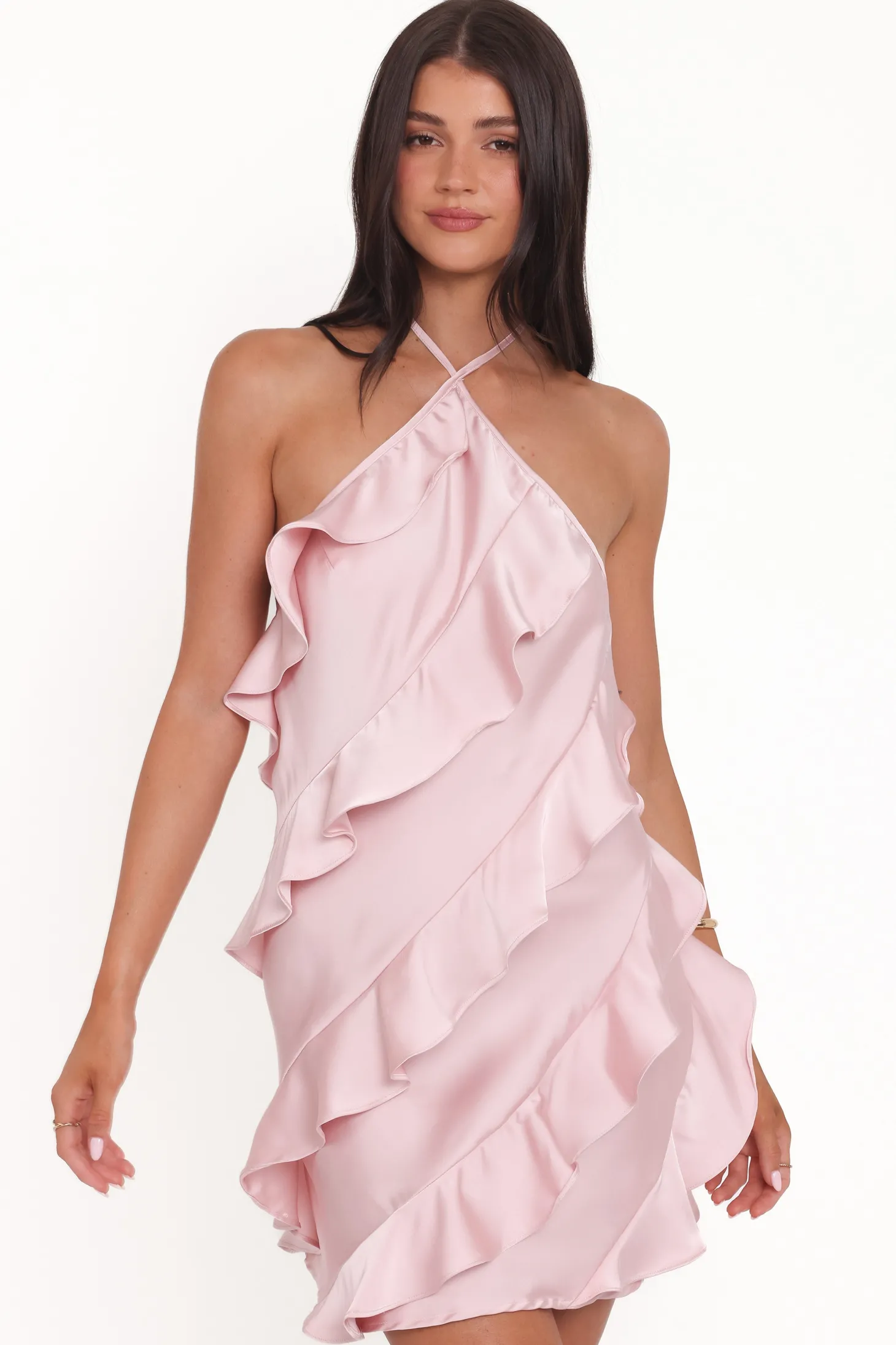 Valery Halterneck Mini Dress