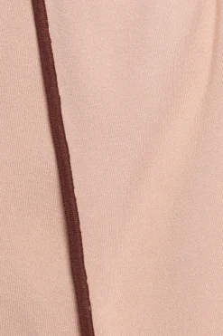 Vallis Contrast Trim Long Cardigan
